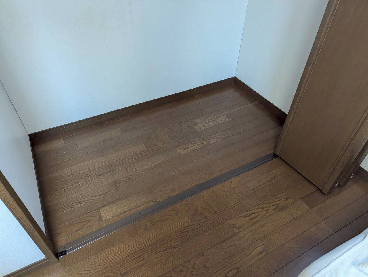 広島市安芸区フローリングbefore