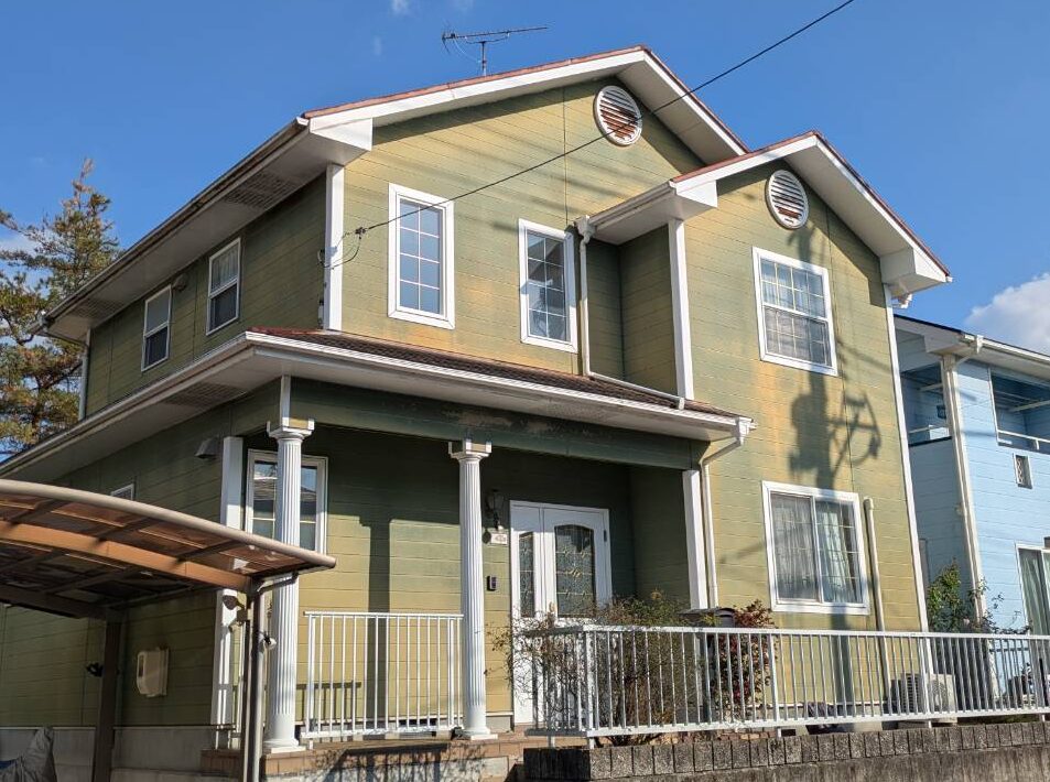 東広島市外壁塗装before