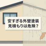 Hero image for article: 安すぎる外壁塗装見積もりは危険？長持ちする塗装と手抜き工事の決定的な違い【2026年版】