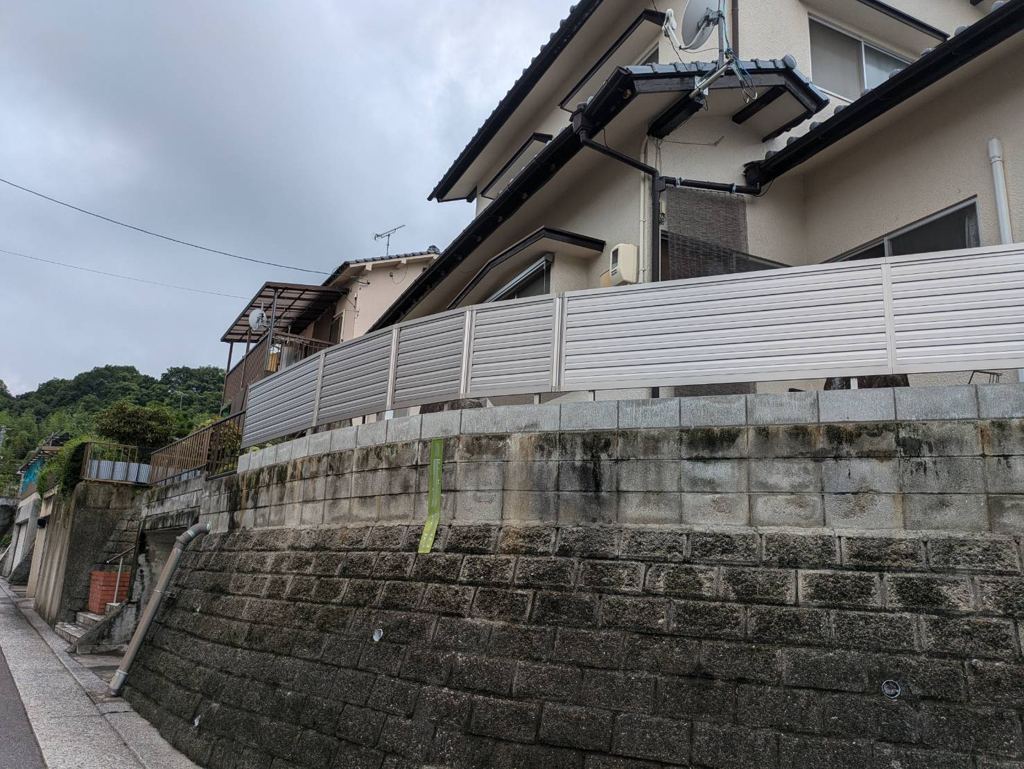 広島市佐伯区　外構工事after（住所ぼかし済み）
