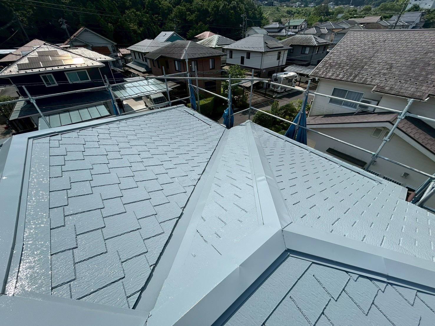 広島市安佐北区　屋根after